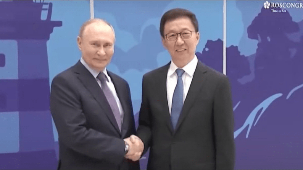 Para Vladimir Putin, la relación con China está en un nivel alto sin precedentes