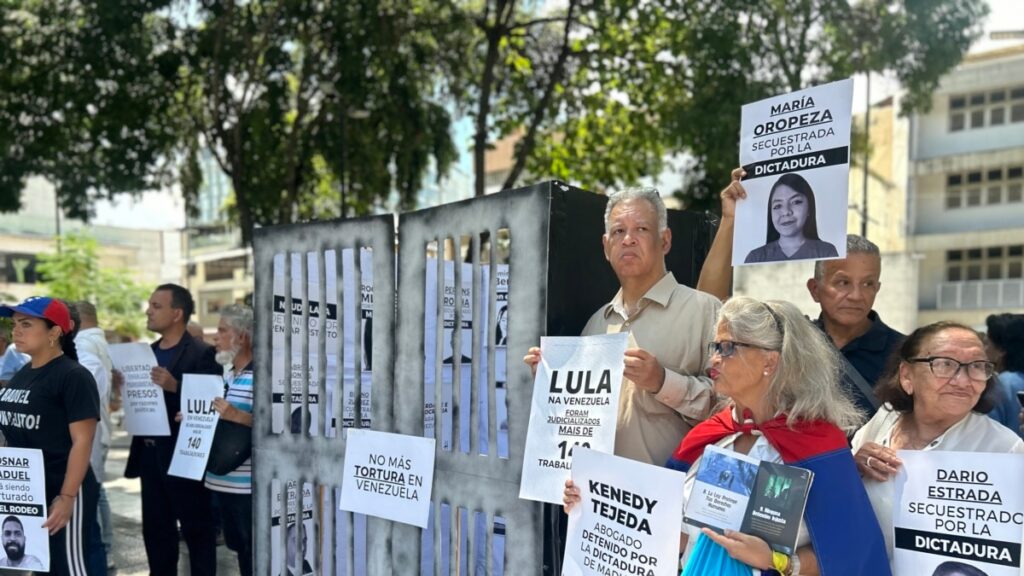 Piden mediación de Lula ante Maduro para liberación de detenidos en protestas en Venezuela