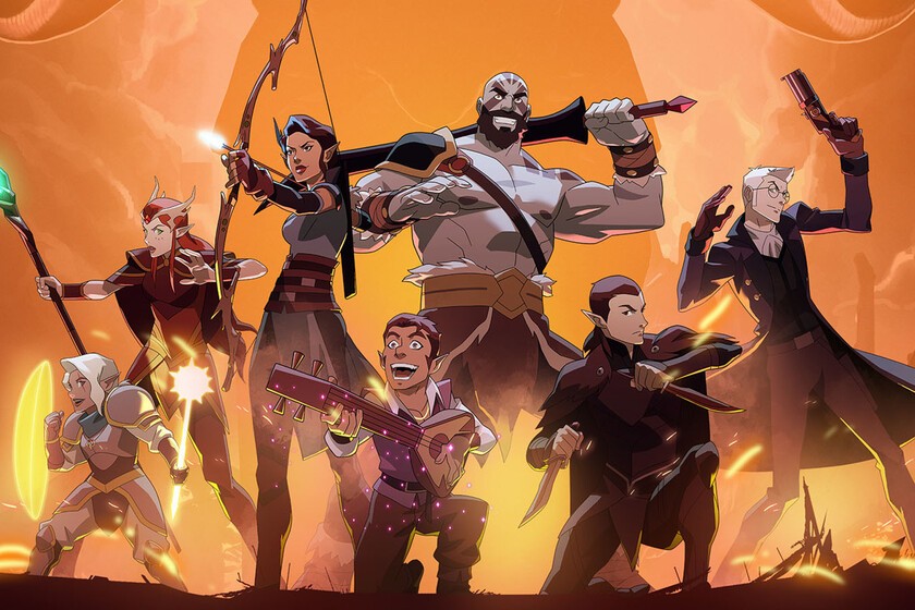 Prime Video lanza gratis en YouTube una divertidísima serie animada basada en una partida de rol entre actores