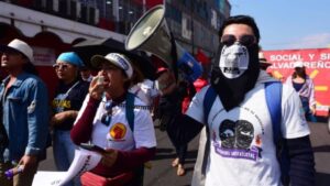 Protestan en el Salvador contra del gobierno de Nayib Bukele