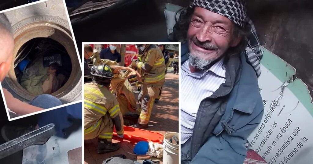 Reconocido habitante de calle que vivía en alcantarilla fue encontrado en grave estado de salud