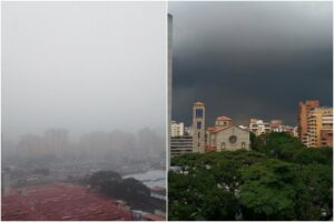 Reportan bajón eléctrico en Caracas en medio de lluvias torrenciales (+Videos y reacciones)