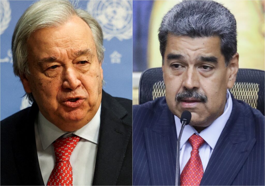 Secretario general de la ONU habla con Maduro y le expresó preocupación por la represión poselectoral y violaciones a los derechos humanos