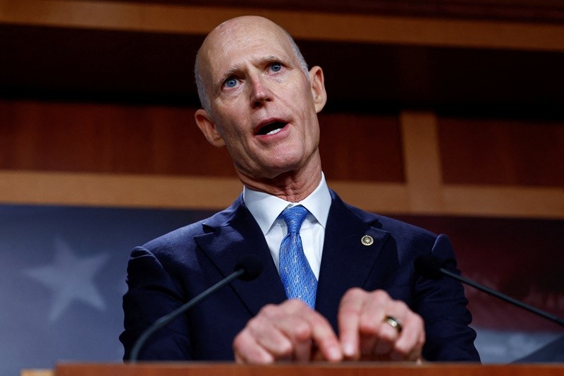 Rick Scott exigió a Joe Biden reconocer a María Corina Machado como la líder legítima de la oposición y revisar alivio de sanciones