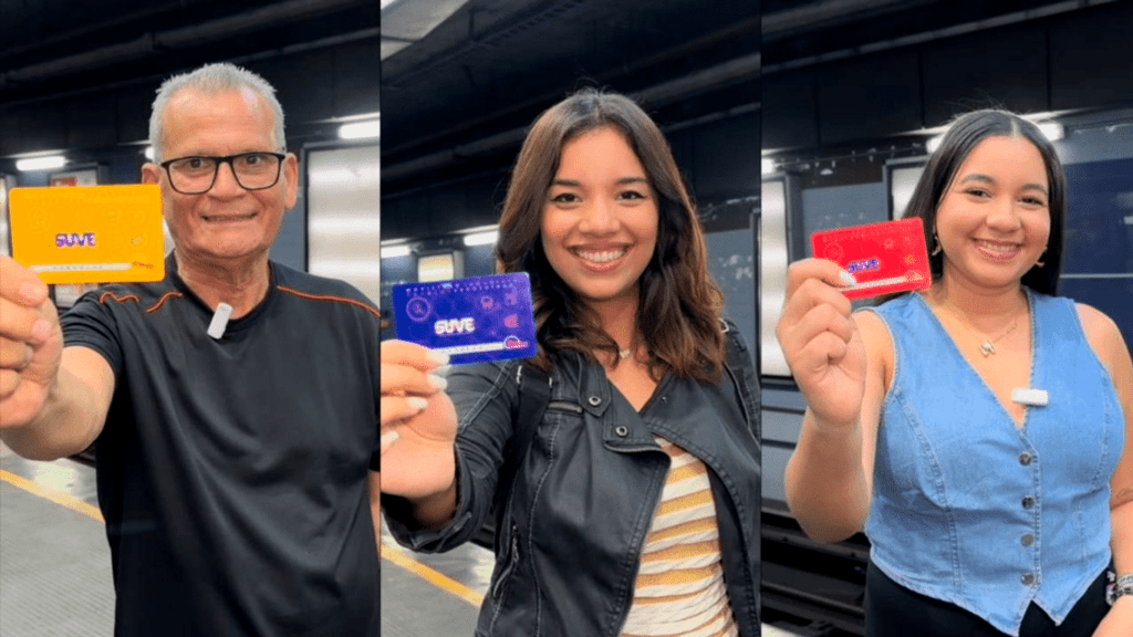 Tarjetas Suve - Metro de Caracas