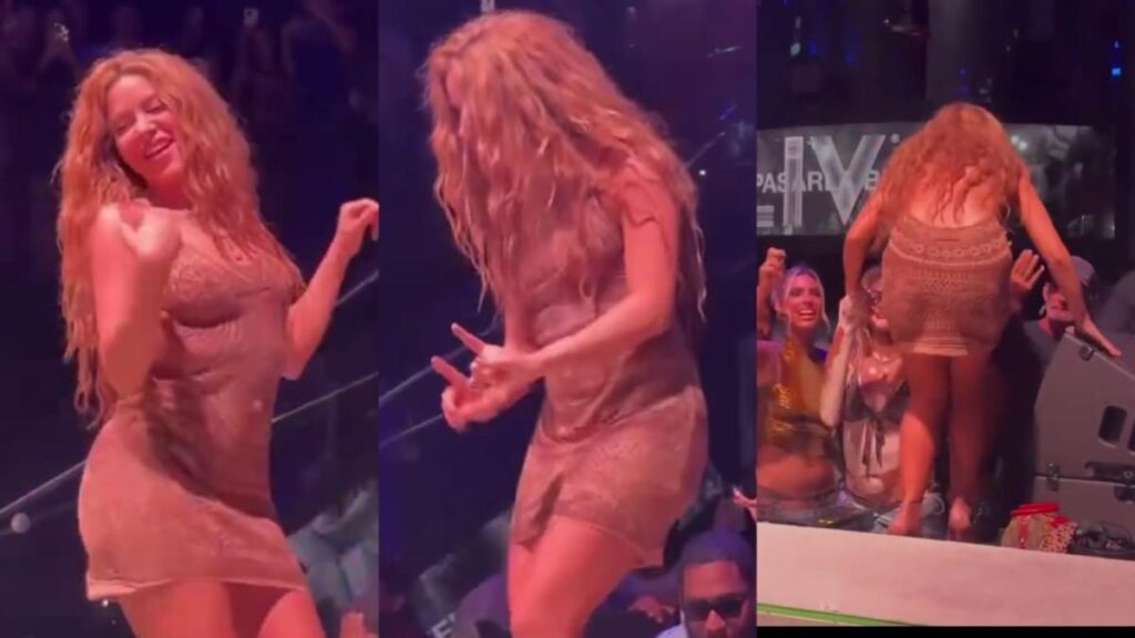 Shakira se bajó de tarima en Miami luego de que un hombre intentó grabar bajo su vestido en la presentación de la canción 'Soltera'