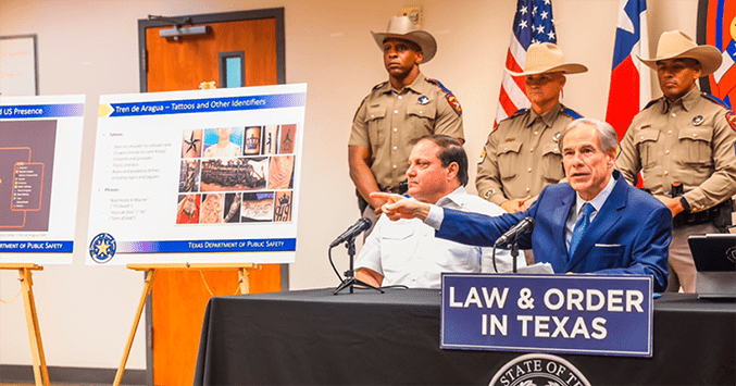 Texas declara al 'Tren de Aragua' como organización terrorista