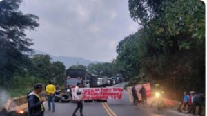 Transportadores mantienen bloqueos en el corredor vial Ibagué