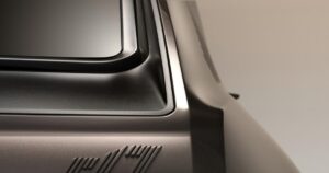 Una versión retrofuturista, elegante y estilizada de Renault 17