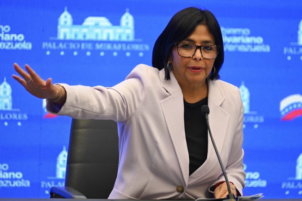 Vicepresidenta Delcy Rodríguez exige que República Dominicana pague deuda sin dilación