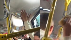 Video| Ciudadanos se unieron y arreglaron una parte del TransMilenio: tenían hasta taladro