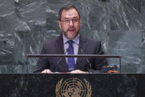 Yván Gil denunció en la ONU "campaña fascista de desinformación" contra Venezuela
