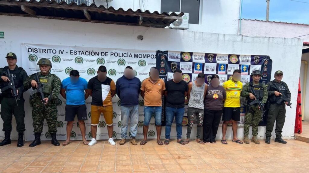 capturados presuntos integrantes del Clan del Golfo por extorsión