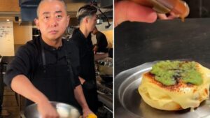chef japonés se le midió a preparar arepas y recibió elogios en redes