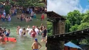 colapsa un puente en pleno festival cultural