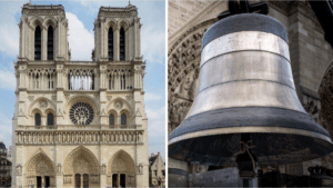 la catedral parisina recuperó sus ocho campanas y las reinaugurará a fin de año