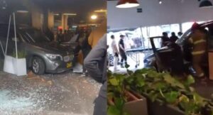videos de accidente de camioneta BMW en Carulla de Cedritos