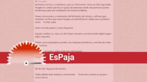 ¿Alerta sobre robos de casas por falsos funcionarios del Ministerio del Interior es real?
