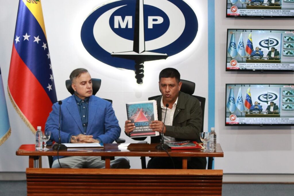 AN lleva a Fiscalía los “elementos probatorios” del robo opositor a Citgo