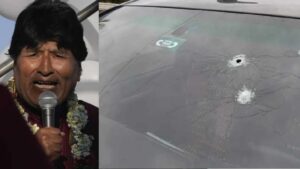Camioneta baleada en que iba Evo Morales pertenece a funcionario de Pdvsa en Bolivia