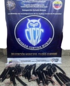 Capturando por hurto y comercio de material estratégico en Bolívar | Diario El Luchador