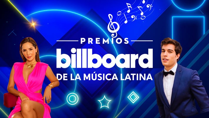 Carmen Villalobos y Danilo Carrera serán anfitriones de los Premios Latin Billboard