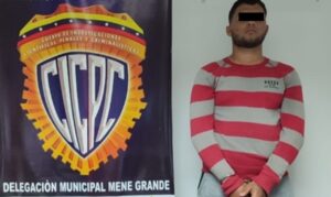 Cicpc captura a peligroso delincuente en Baralt