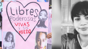 Comunidad marchó en rechazo al feminicidio de menor de 16 años en Landázuri, Santander a manos, presuntamente, de su padrastro
