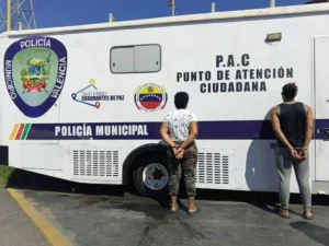 Detenidos madre e hijo por venta de cupos en planta de llenado de gas en Miguel Peña