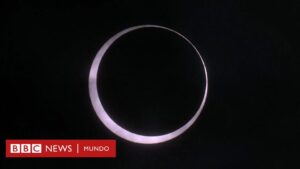 Eclipse de sol: Las espectaculares imágenes del "anillo de fuego" en el cielo de América del Sur