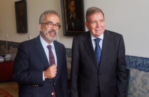 Edmundo González se reune con ministro portuges Paulo Rangel para abordar crisis venezolana