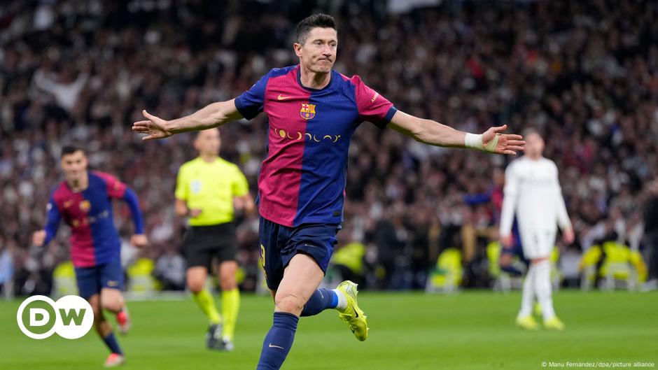 El Barça destroza al Real Madrid con goleada en el Bernabéu – DW – 27/10/2024