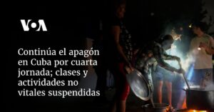 Continúa el apagón en Cuba por cuarta jornada; clases y actividades no vitales suspendidas