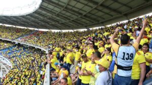 El clima que en el estadio Metropolitano durante el partido Colombia vs. Chile