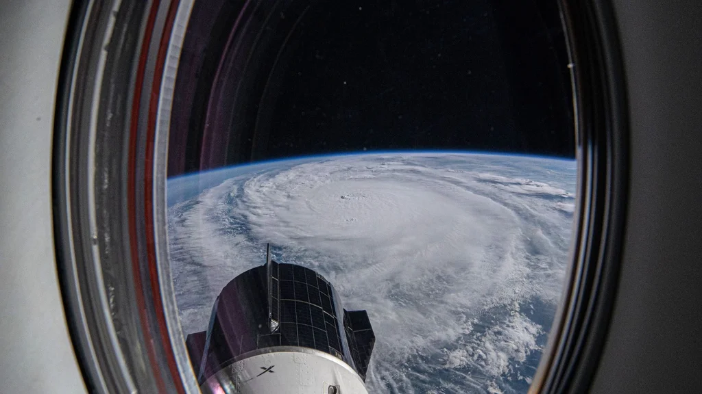 El impresionante video desde la Estación Espacial Internacional que muestra la magnitud del poderoso huracán Milton - AlbertoNews