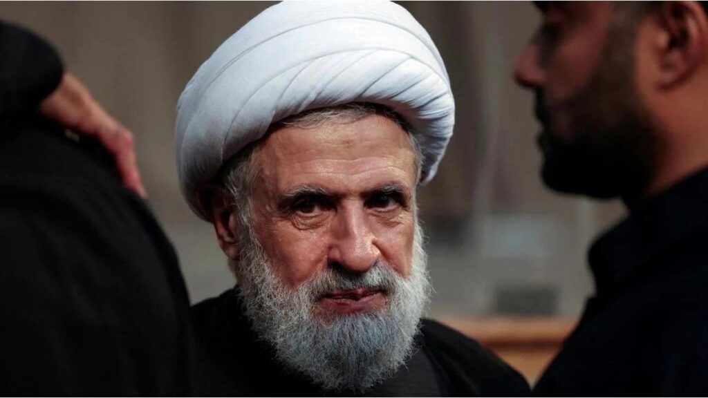 El nuevo líder de Hezbollah aseguró que está dispuesto a negociar con Israel