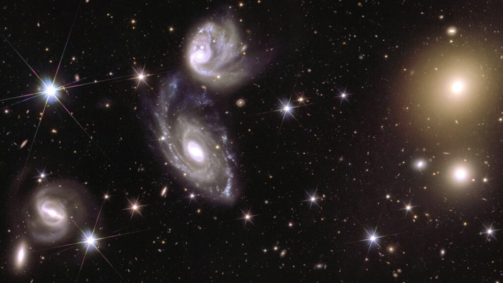 Euclid desvela el primer fragmento de su mapa del Universo con millones de galaxias