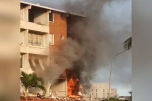 Explosión en un apartamento de conjunto residencial de Anzoátegui dejó al menos a una mujer herida