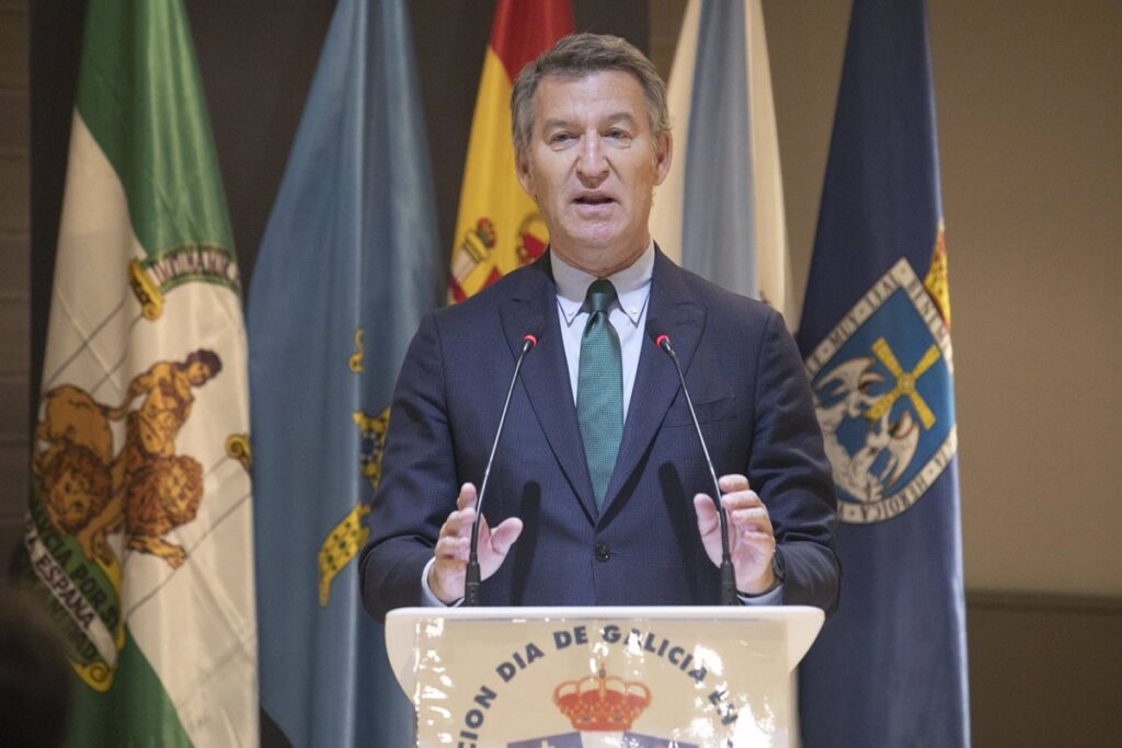 Feijóo dice que Sánchez "ocultó la verdad" sobre si conocía a Aldama