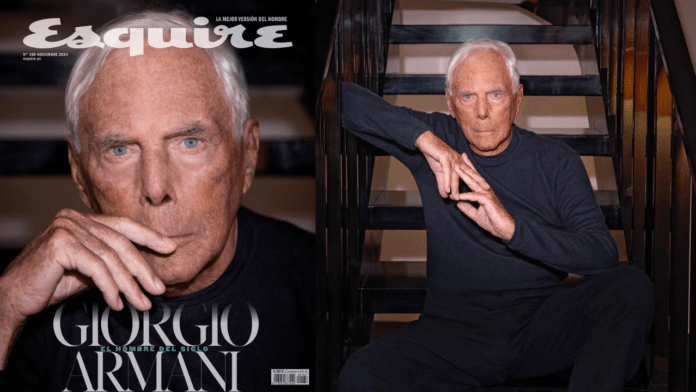Giorgio Armani es el «Hombre del Siglo» para la revista Esquire