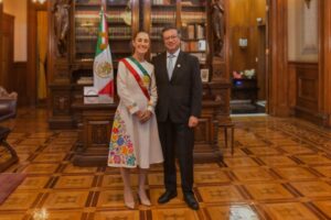 Gustavo Petro y Claudia Sheinbaum con posturas similares sobre el #12Oct