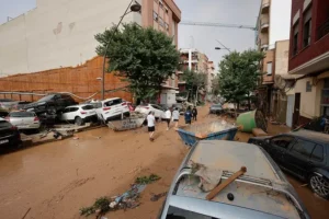 Impactantes imágenes de Valencia-España tras las inundaciones