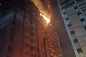 Incendio en Fuerte Tiuna