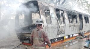 Incendio en Museo de Transporte causa alarma en Caracas