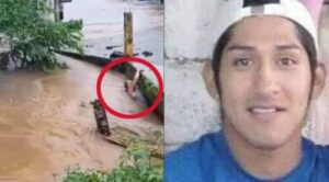 Investigan muerte del joven grabado cuando lo arrastraba un río