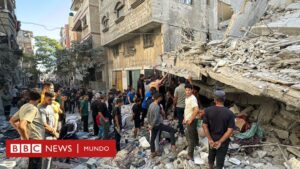 Israel - Gaza: un ataque israelí en el norte de Gaza deja al menos 87 muertos, según las autoridades locales