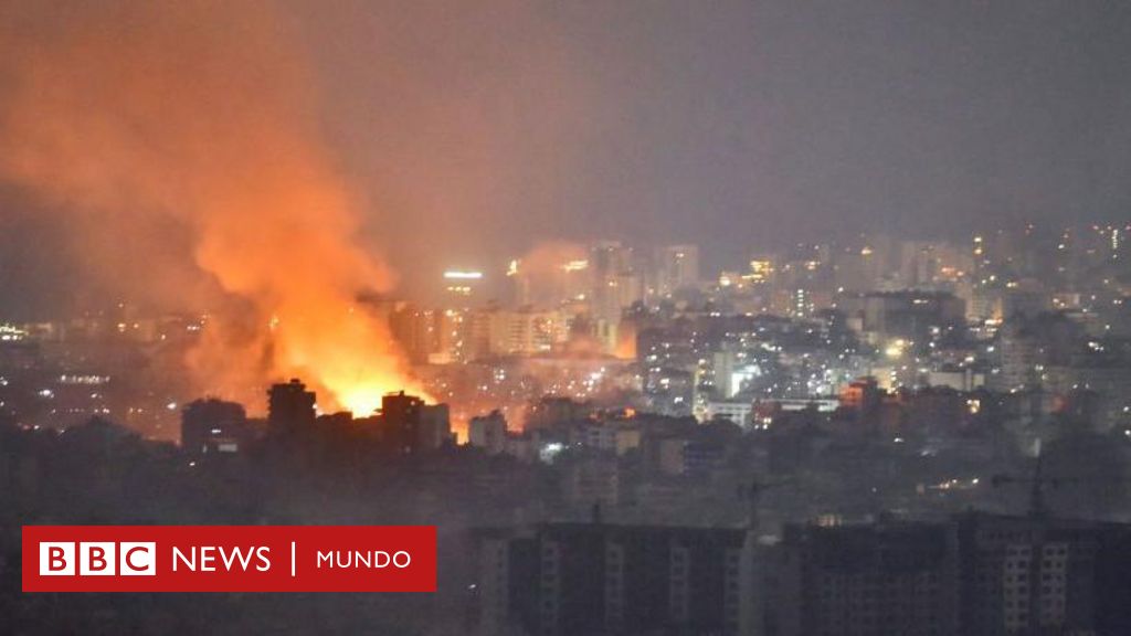 Israel-Líbano: Beirut vive una de las “peores noches” de bombardeos mientras Israel emite nuevas órdenes de evacuación en el sur del Líbano