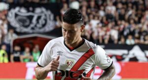James Rodríguez no fue ni convocado para el partido del Rayo Vallecano