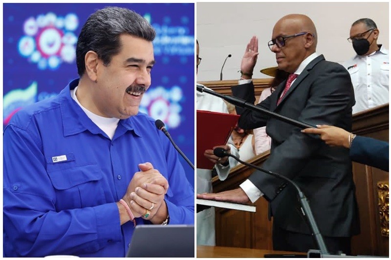 Jorge Rodríguez muestra la carta que le envió a Maduro para que asista a juramentarse el 10 de enero como “presidente electo” (+Video)