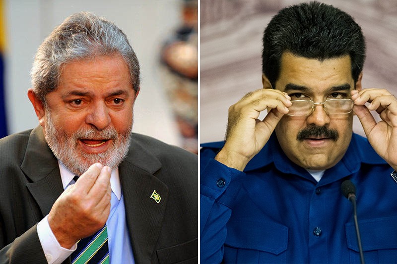 Maduro-vs-lula-da-silva-brasil